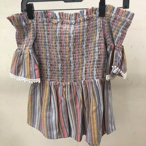 Parker off shoulder top